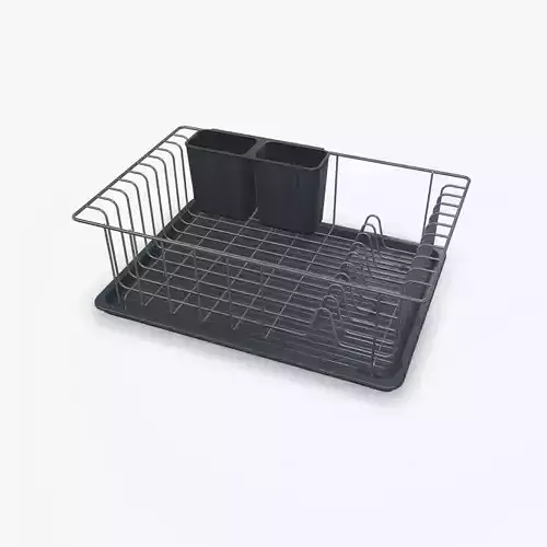 Old Dish Rack Low-poly PBR