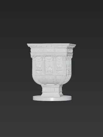 Epic Roman Arch 3D Model Holder Print Display 3D print model_9