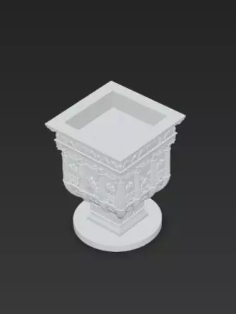 Epic Roman Arch 3D Model Holder Print Display 3D print model_12