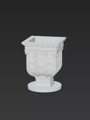 Epic Roman Arch 3D Model Holder Print Display 3D print model_10