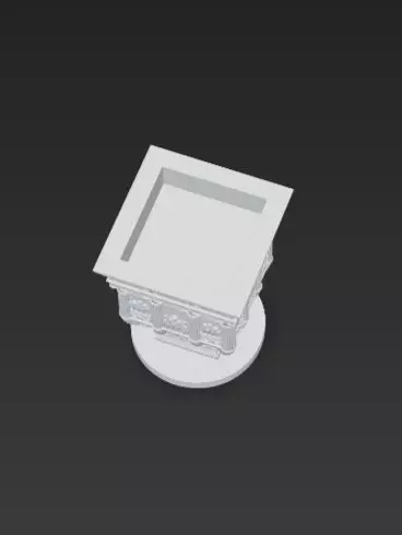 Epic Roman Arch 3D Model Holder Print Display 3D print model_5