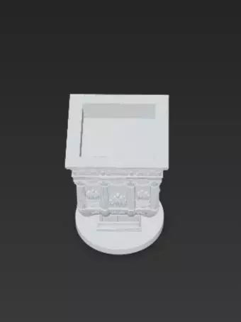 Epic Roman Arch 3D Model Holder Print Display 3D print model_1