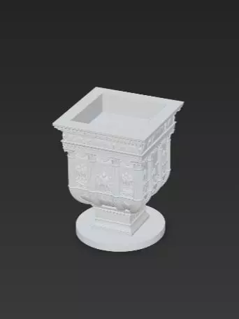 Epic Roman Arch 3D Model Holder Print Display 3D print model_11