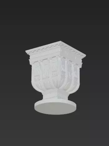 Epic Roman Arch 3D Model Holder Print Display 3D print model_7