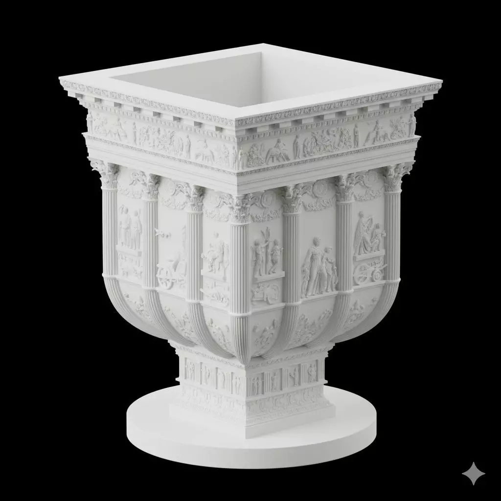 Epic Roman Arch 3D Model Holder Print Display 3D print model_0