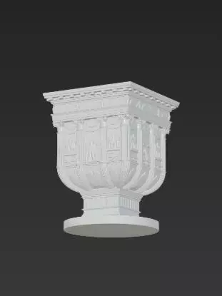 Epic Roman Arch 3D Model Holder Print Display 3D print model_8