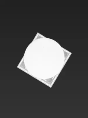 Epic Roman Arch 3D Model Holder Print Display 3D print model_3