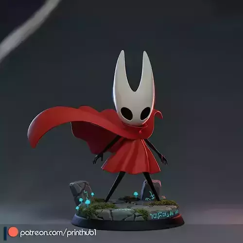 Hollow Knight Hornet Figurine Printable STL Statue