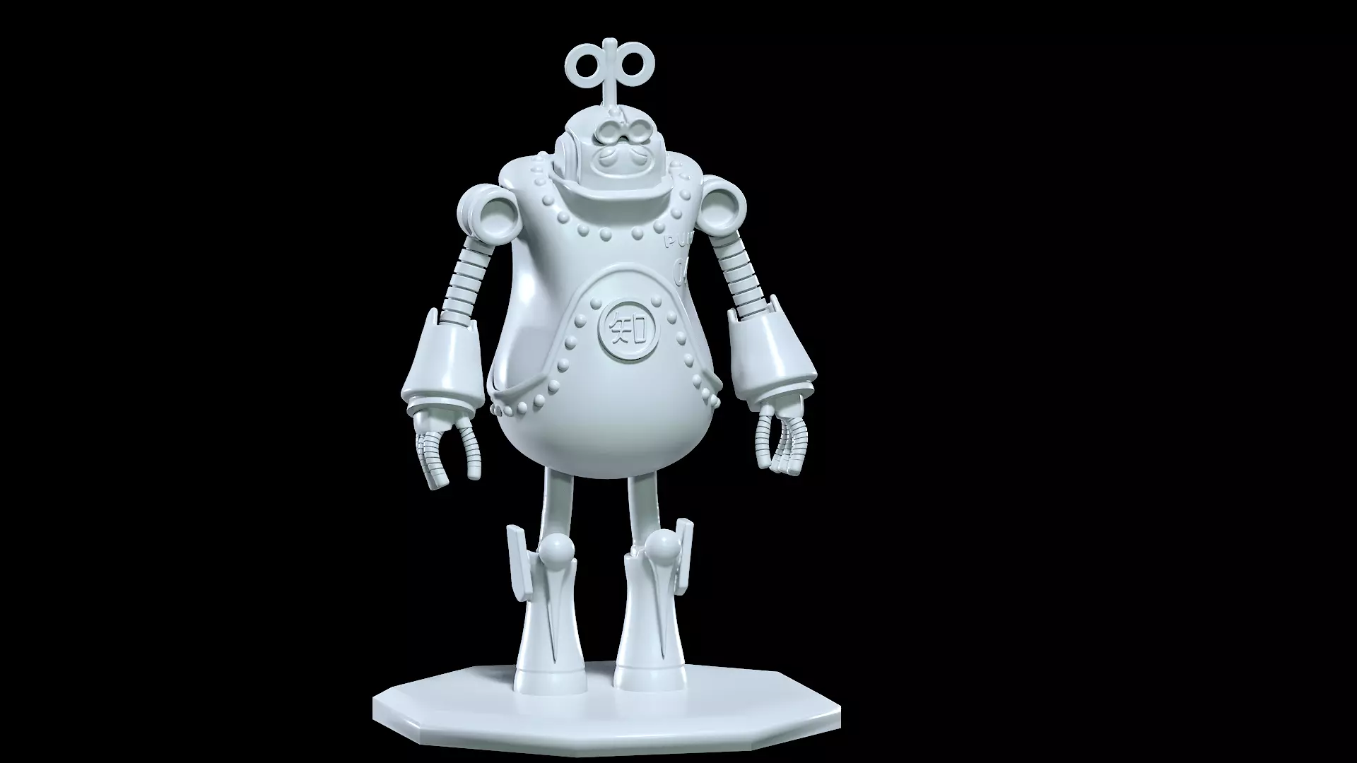 Pythagoras - Vegapunk - Egghead - One piece 3D print model_4