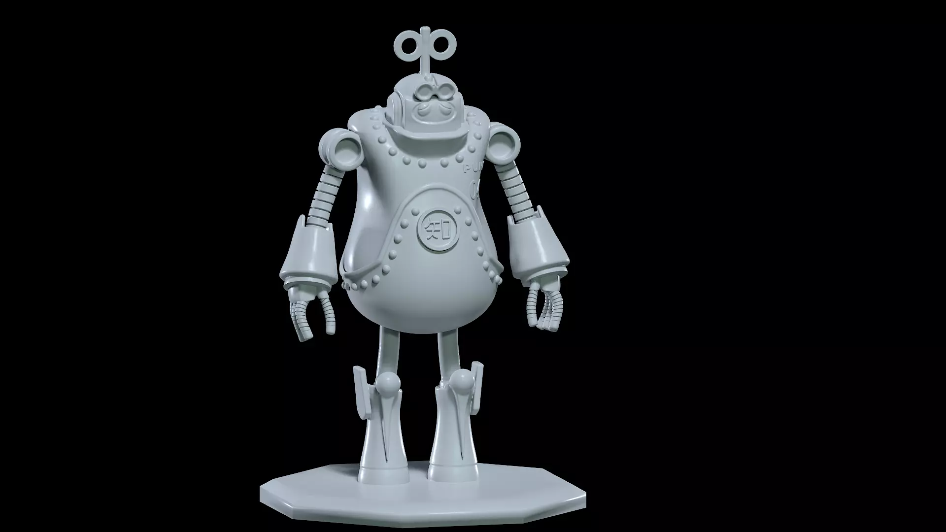 Pythagoras - Vegapunk - Egghead - One piece 3D print model_3