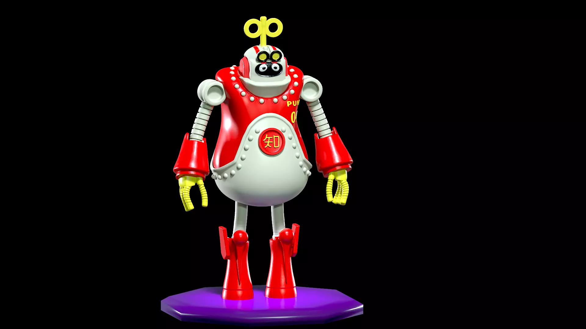 Pythagoras - Vegapunk - Egghead - One piece 3D print model_2