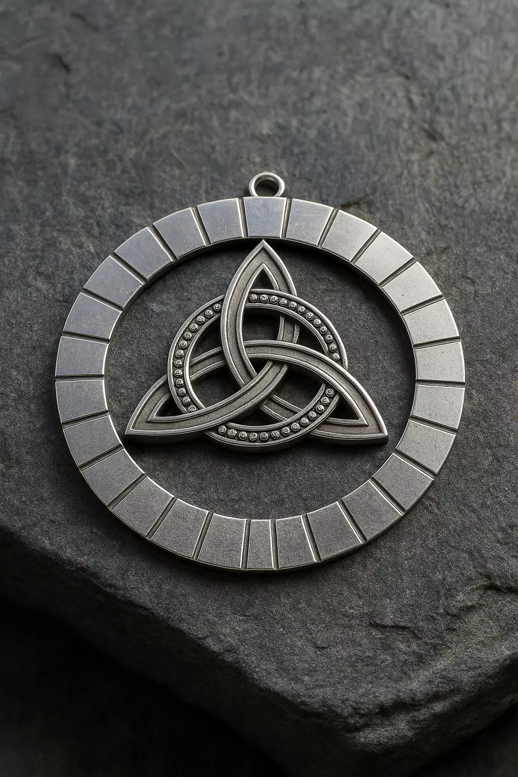 Celtic knot pendant Model 8145 3D print model_0