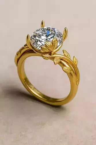 Ring leaves tree Model 8138