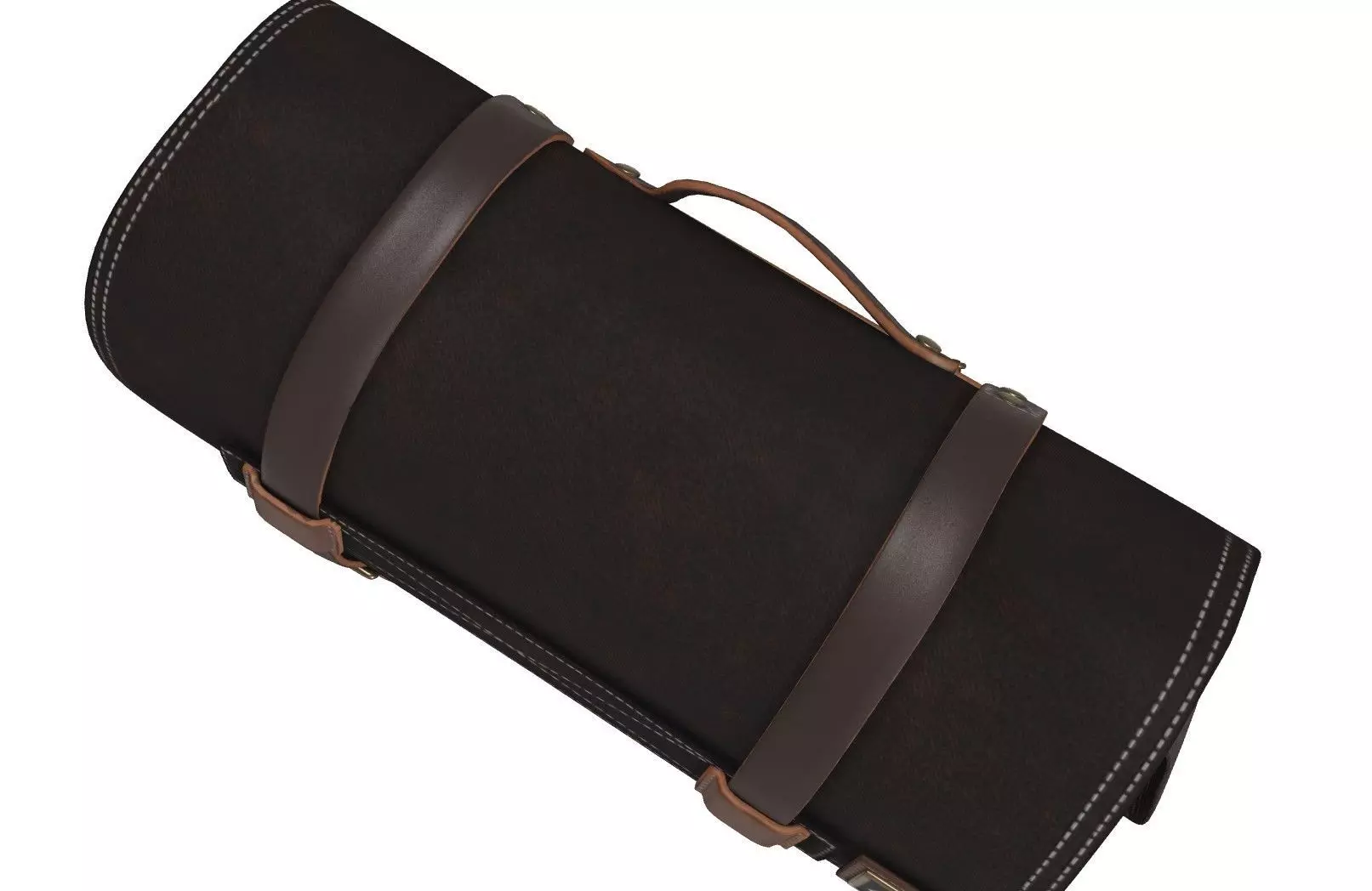 Haversack Bag Low Poly VR Ready 3D Model  Low-poly 3D model_7