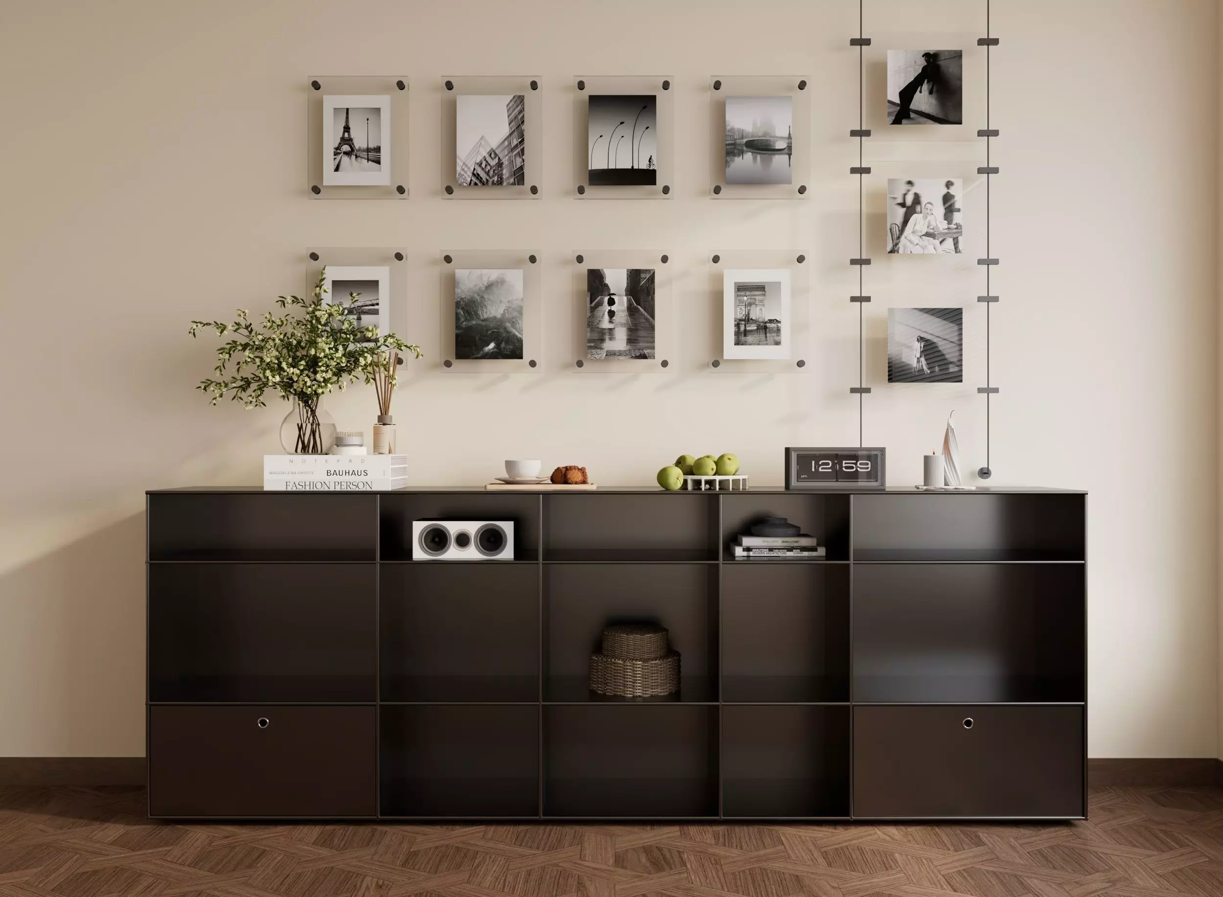 ornamental cabinet 3D model_0