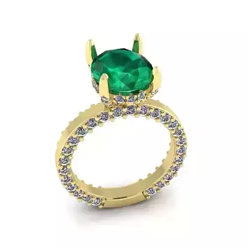 Solitaire engagement rings Model 8178