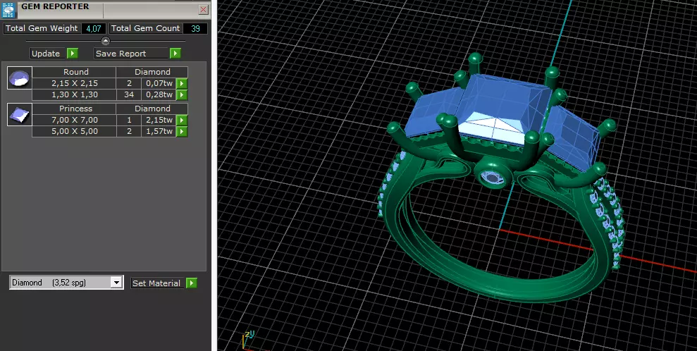 Ring Model 8172 3D print model_8