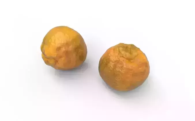 Tangerine M01 Low-poly 3D model 6