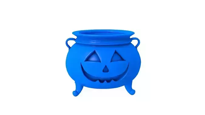 halloween couldron - pumpkin bag - halloween basket -  basket 