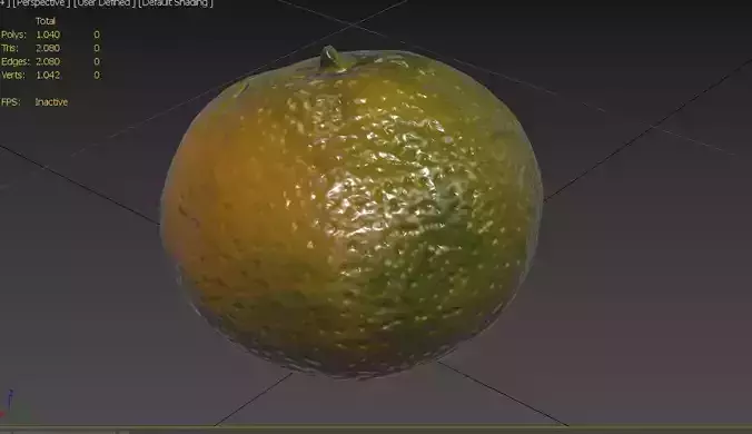 Tangerine M04 Low-poly 3D model 3