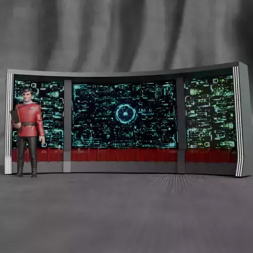 Back Main Station - USS Enterprise NCC-1701-A Main Bridge