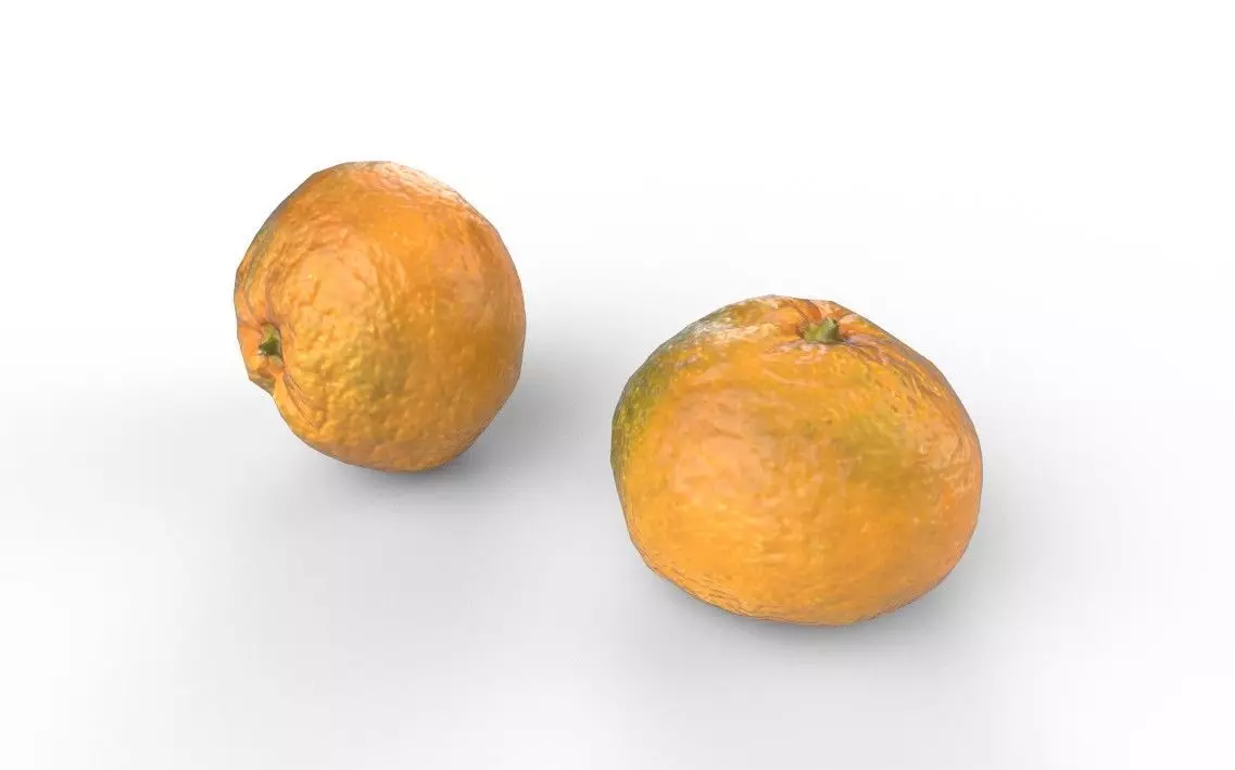 Tangerine M06 Low-poly 3D model_5