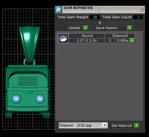 Cartoon Bus Pendant 3D Printable Model 3D print model_4