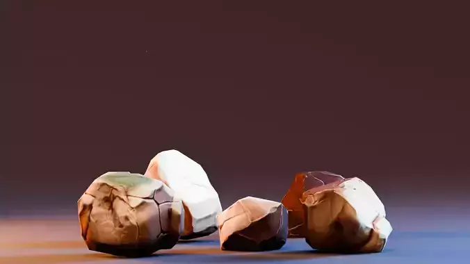 Interactive Object - Falling Rocks 