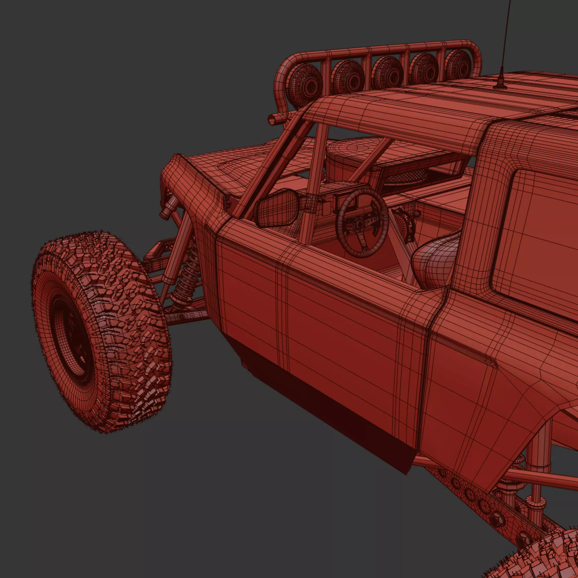 Ultra4 car 3D model_15