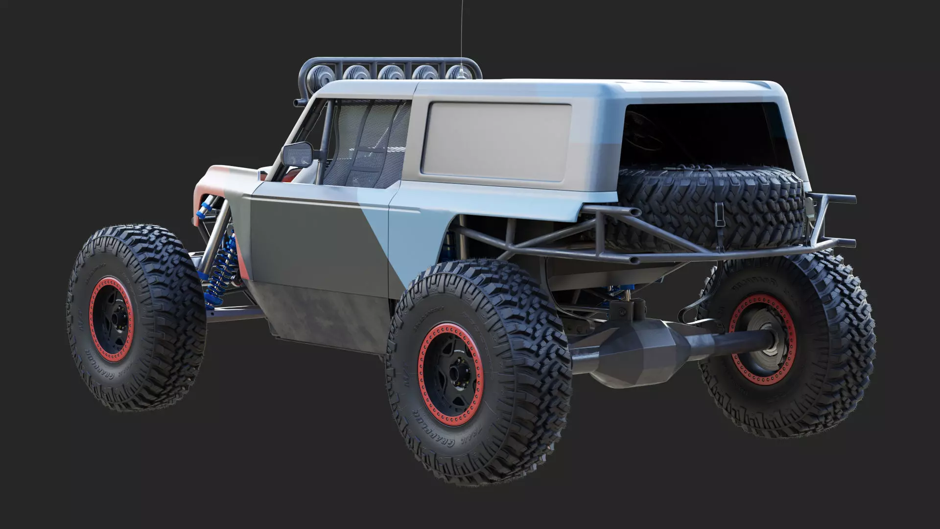 Ultra4 car 3D model_5