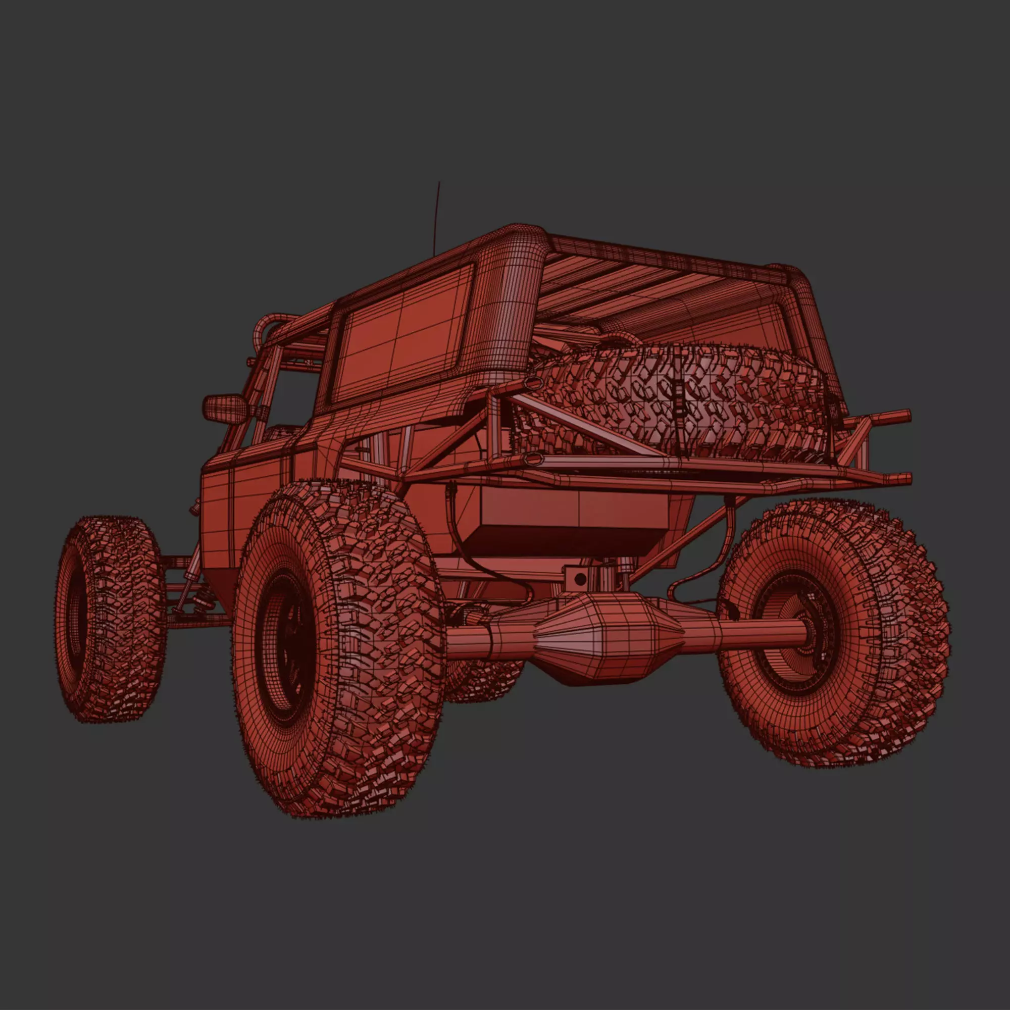 Ultra4 car 3D model_13