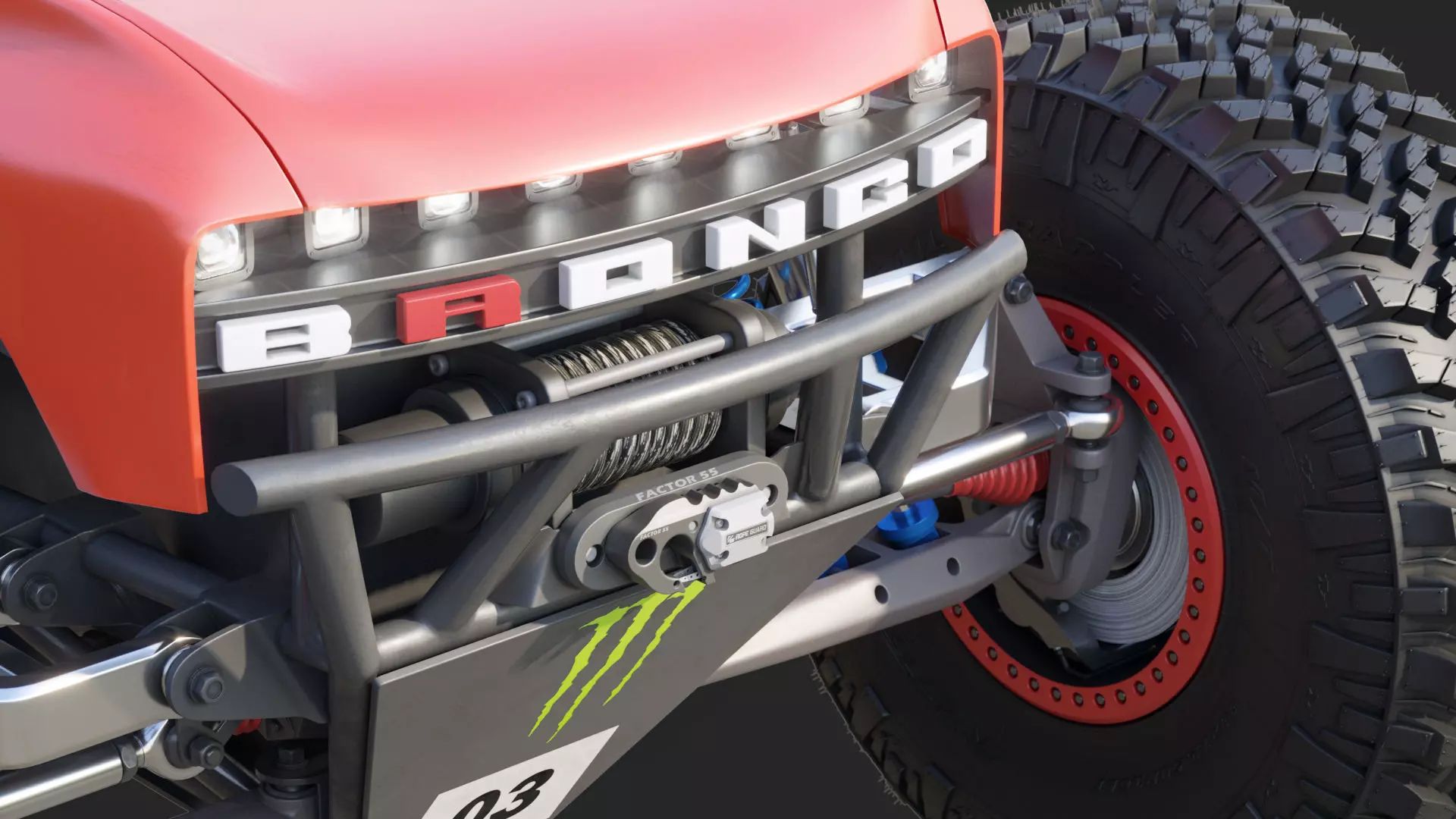 Ultra4 car 3D model_1