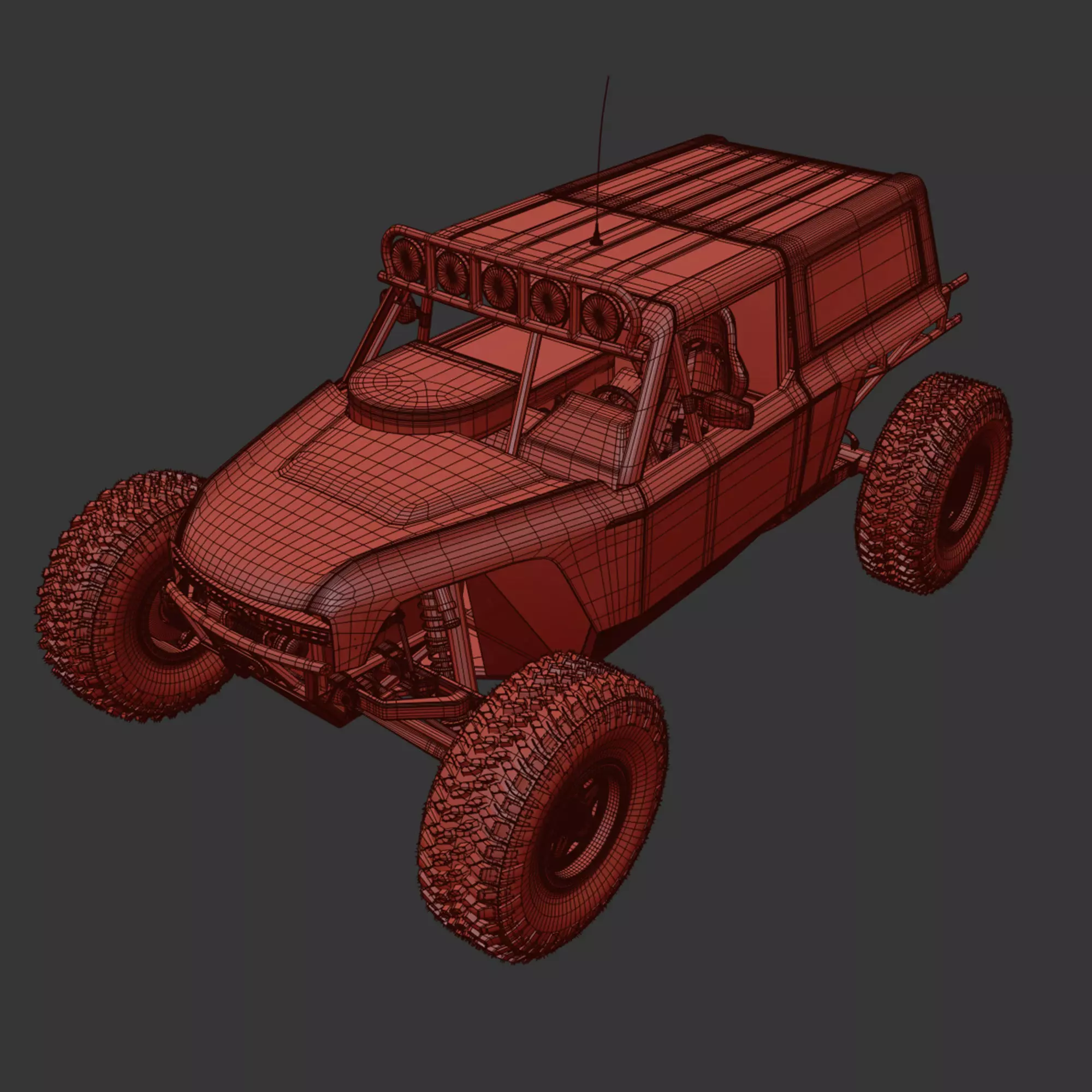 Ultra4 car 3D model_12