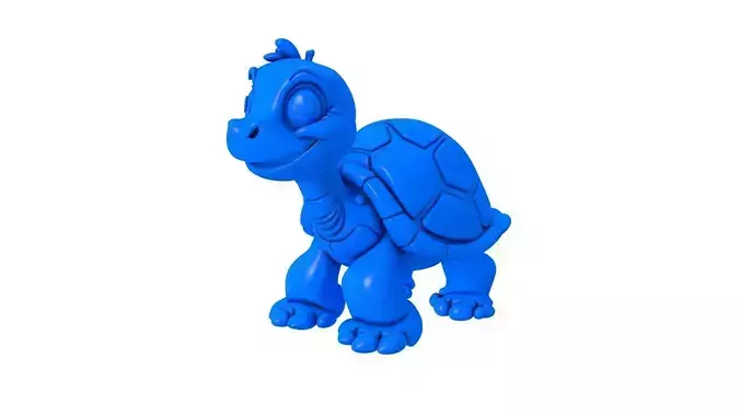 tortoise - tortoise stl - cardboard turtle - turtle - baby 