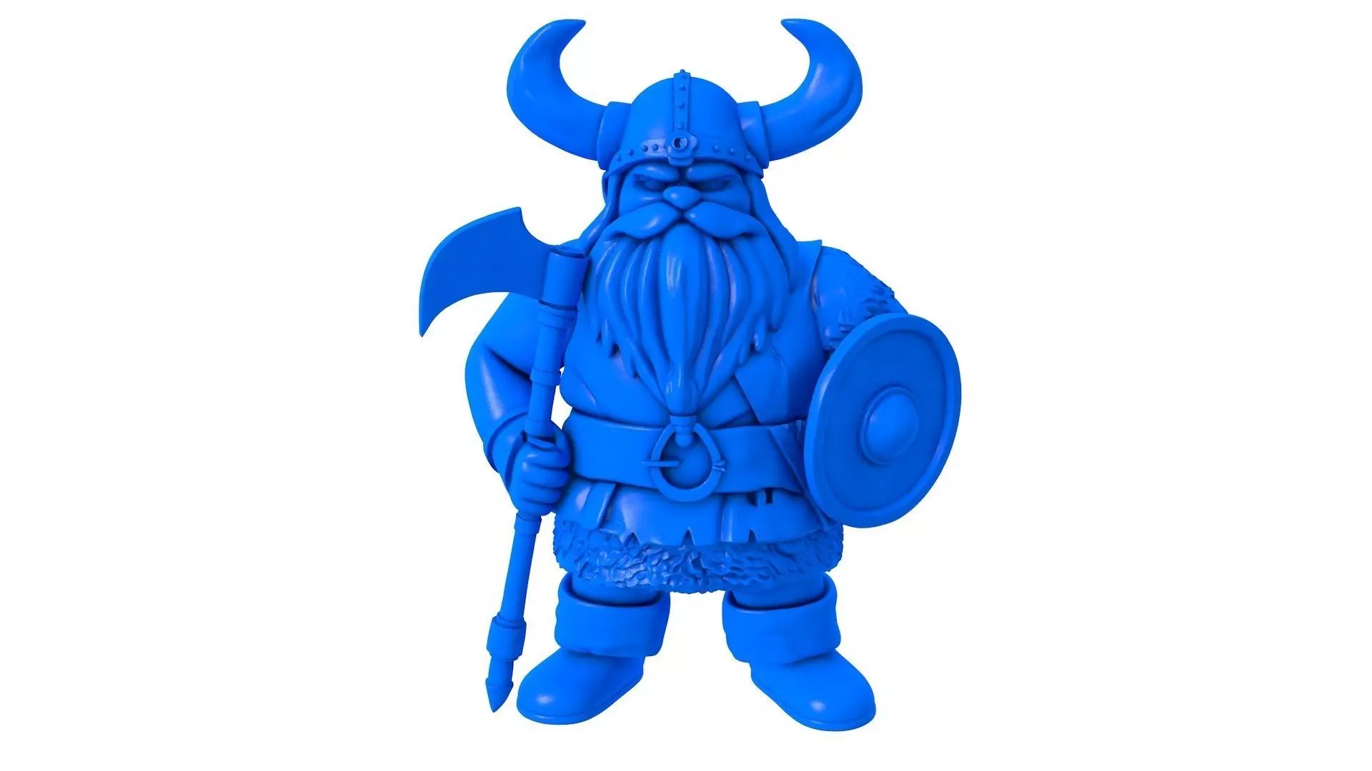 Cartoon Viking - Viking - Warrior - Viking Warrior 3D print model