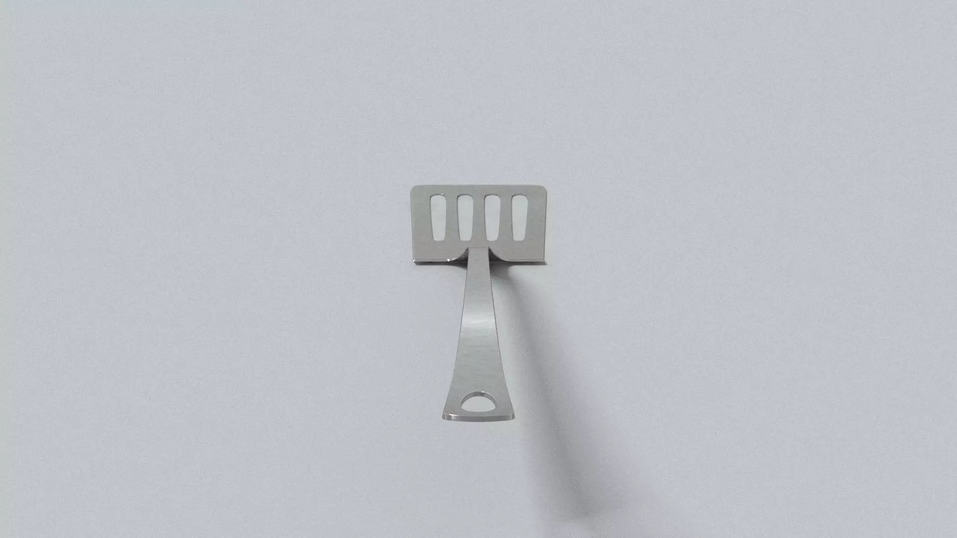 laos Spatula Low-poly 3D model_3