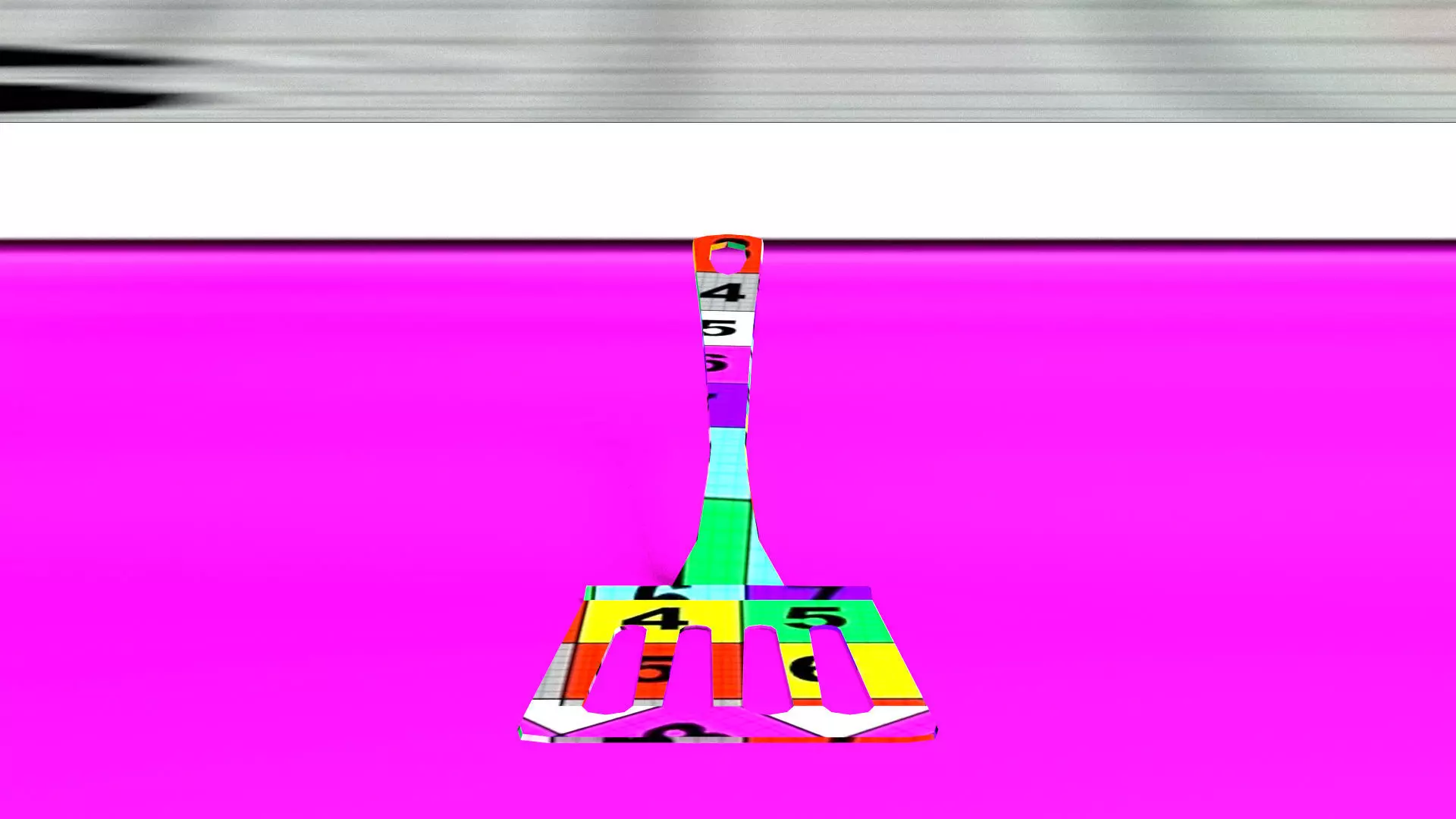 laos Spatula Low-poly 3D model_10