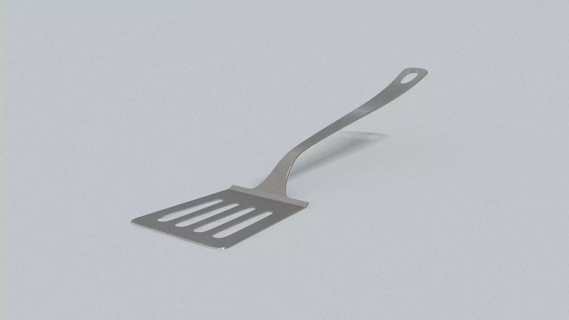laos Spatula Low-poly 3D model_2