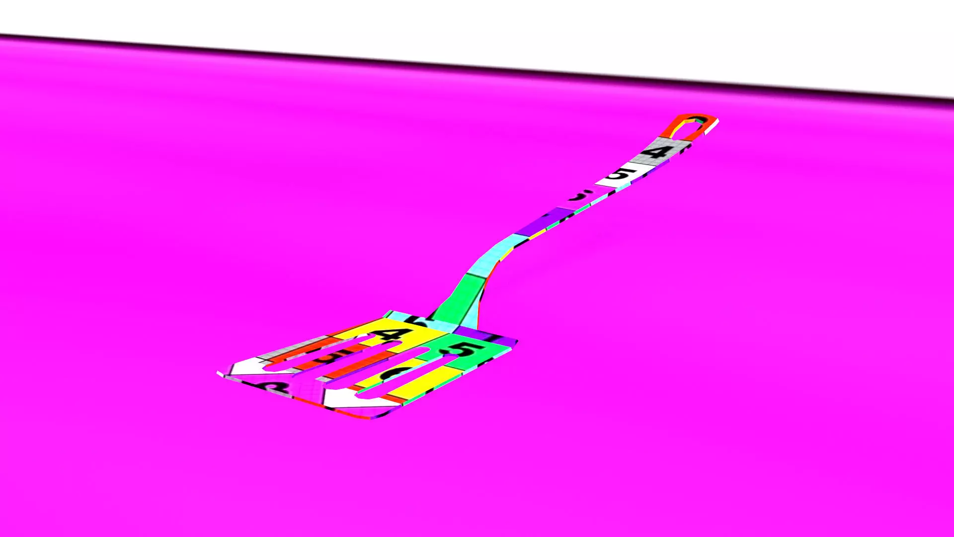 laos Spatula Low-poly 3D model_12