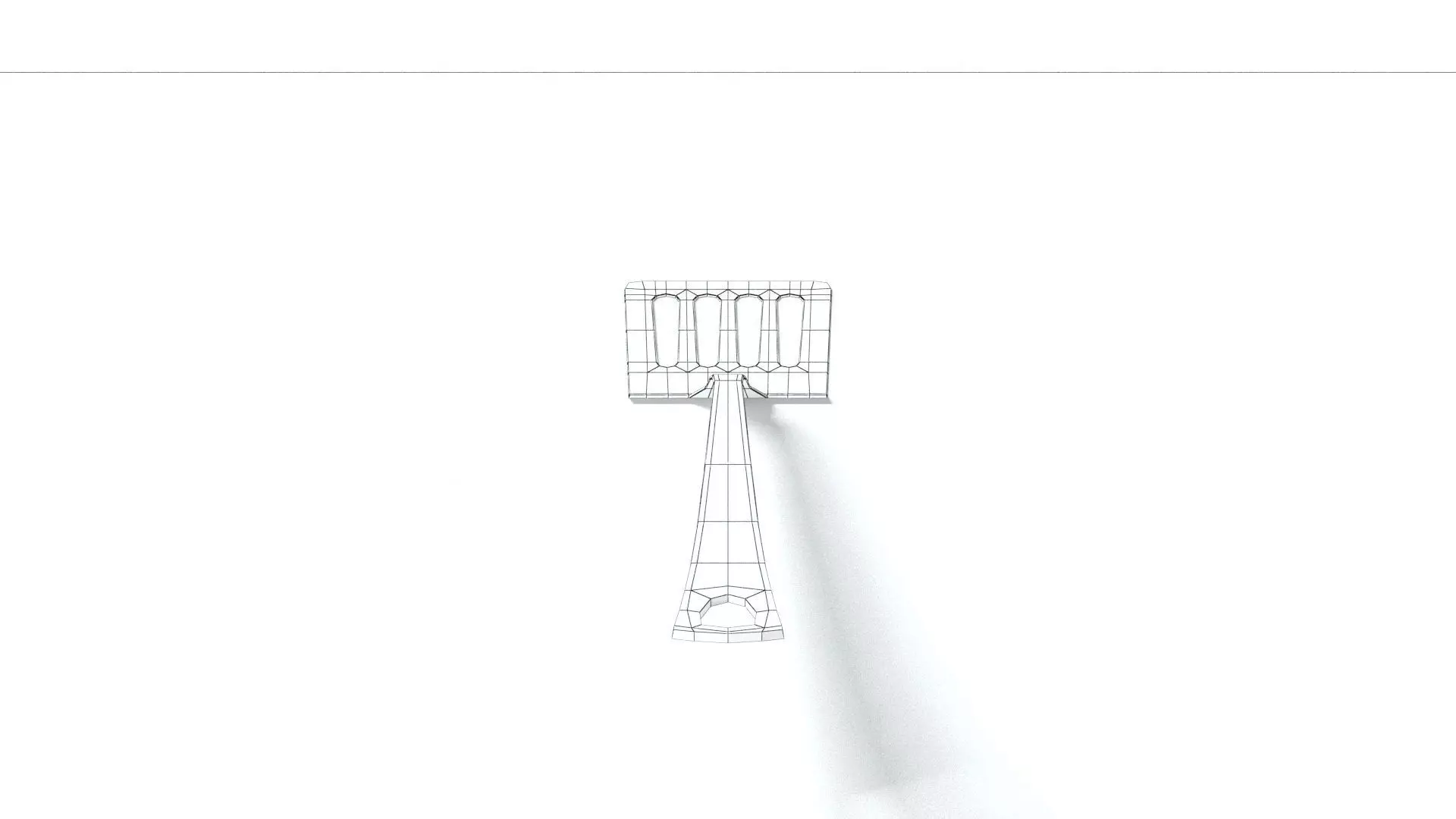 laos Spatula Low-poly 3D model_8