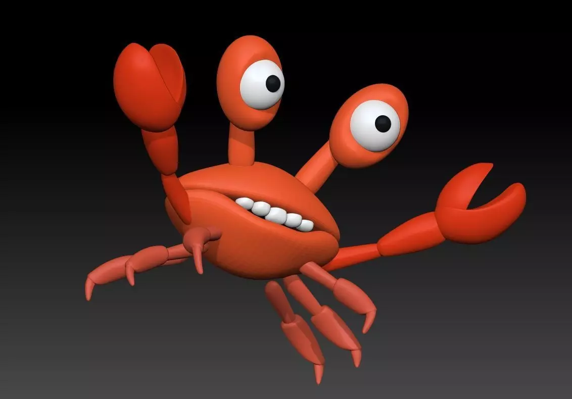 Crab 3D Model 3D model_1