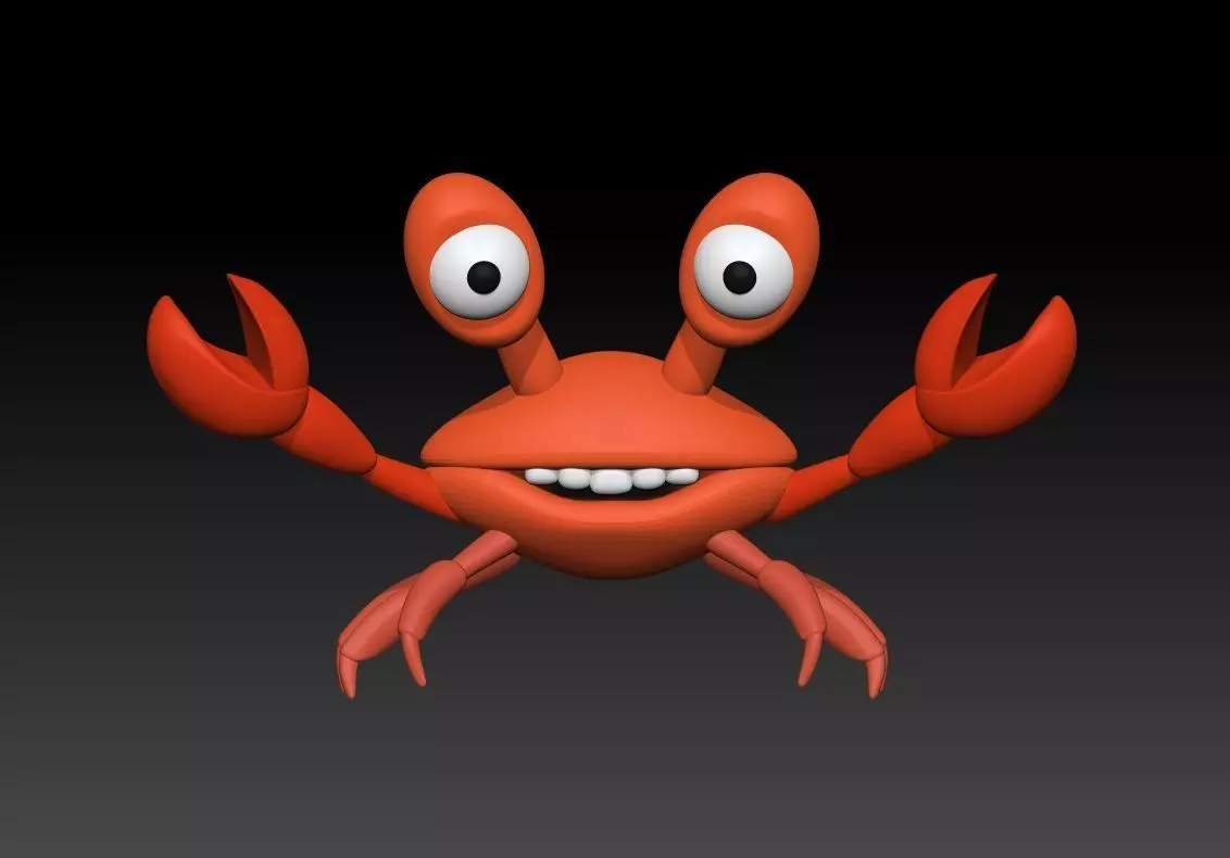 Crab 3D Model 3D model_6