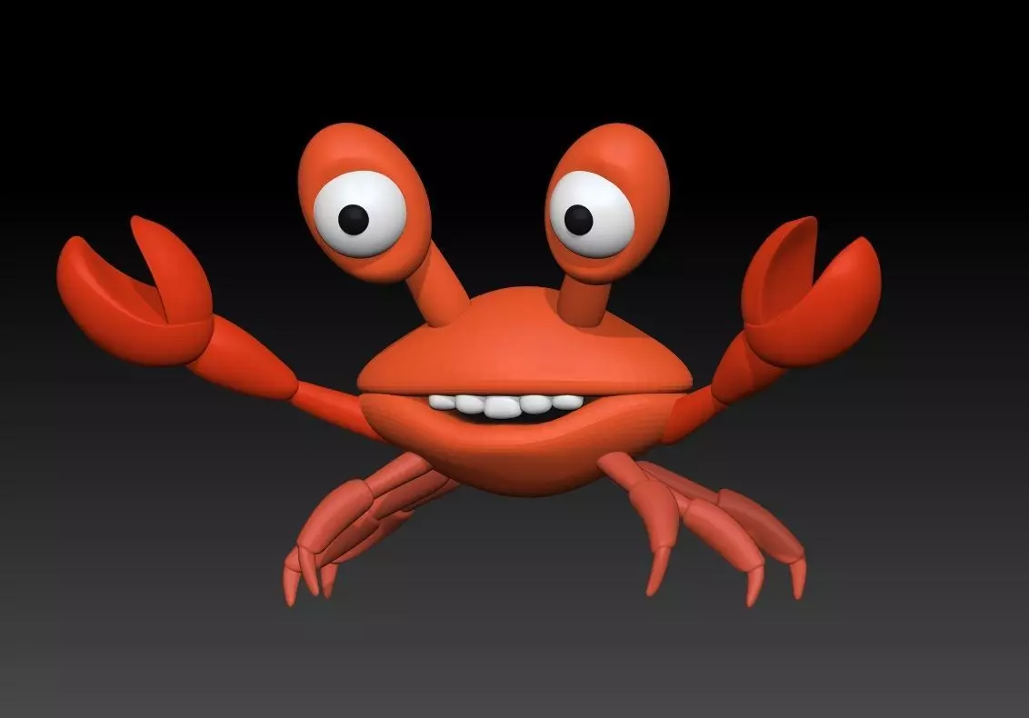 Crab 3D Model 3D model_7