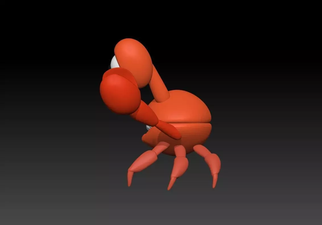 Crab 3D Model 3D model_8