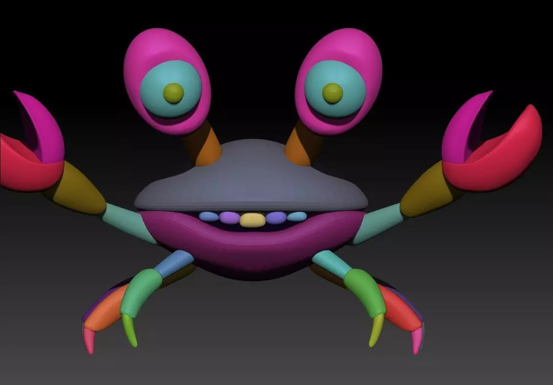 Crab 3D Model 3D model_14