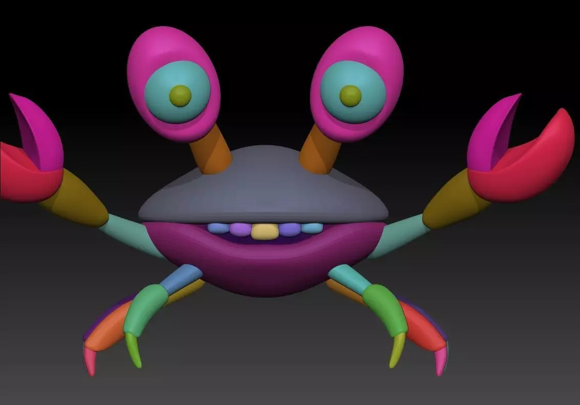 Crab 3D Model 3D model_11