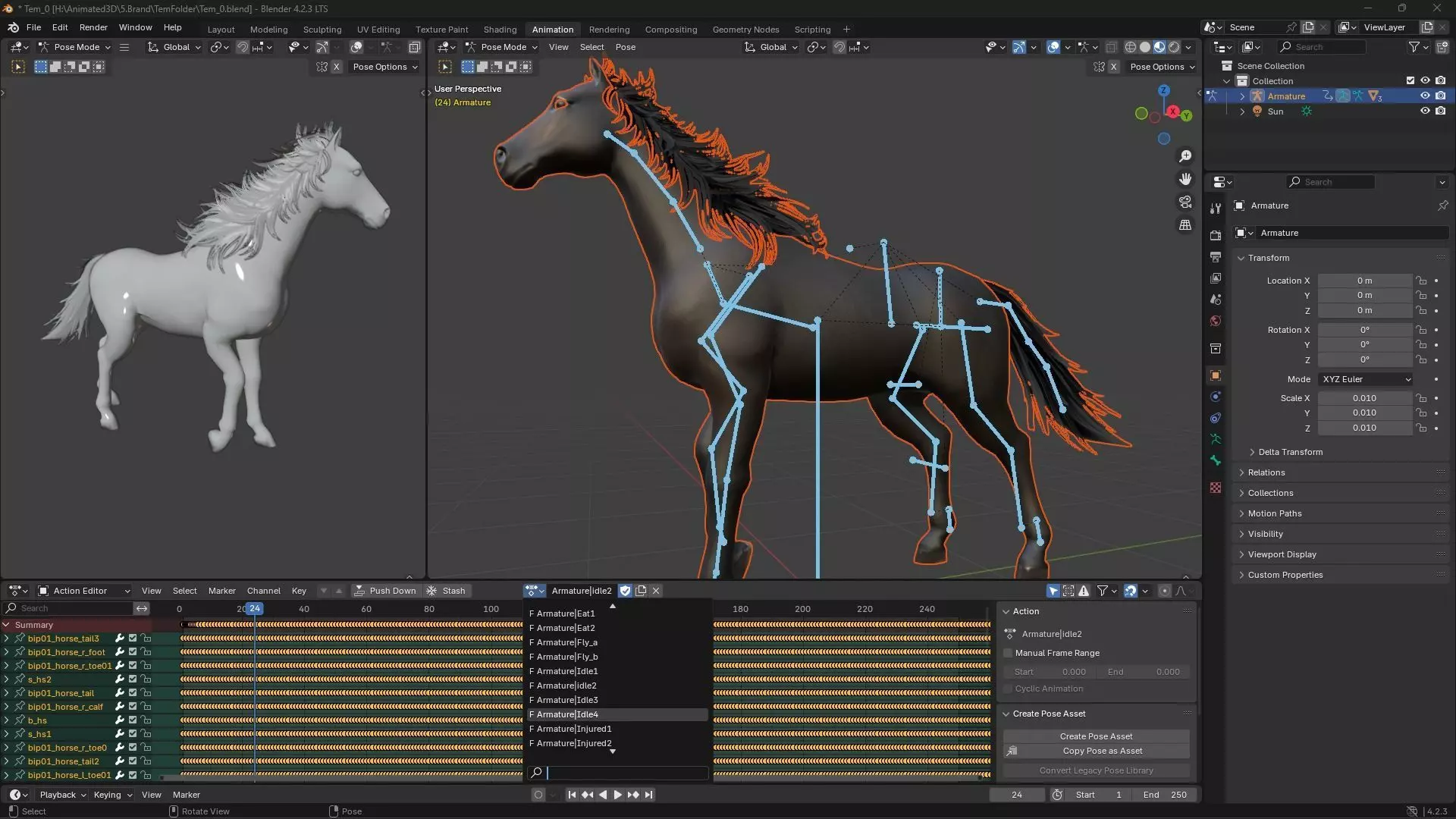 Horse-G2 3D model_21