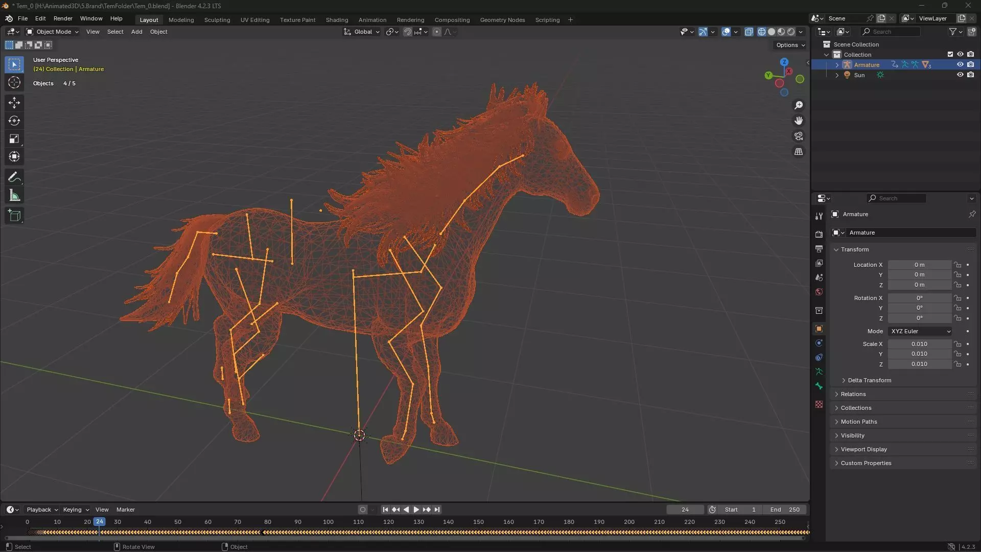 Horse-G2 3D model_20