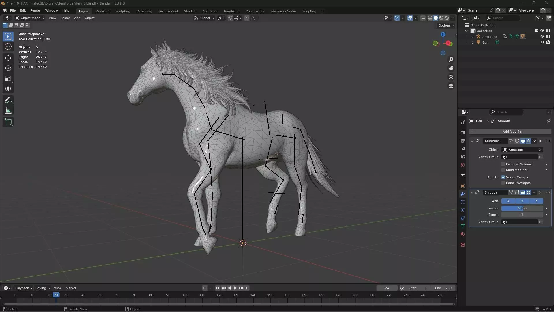 Horse-G2 3D model_19