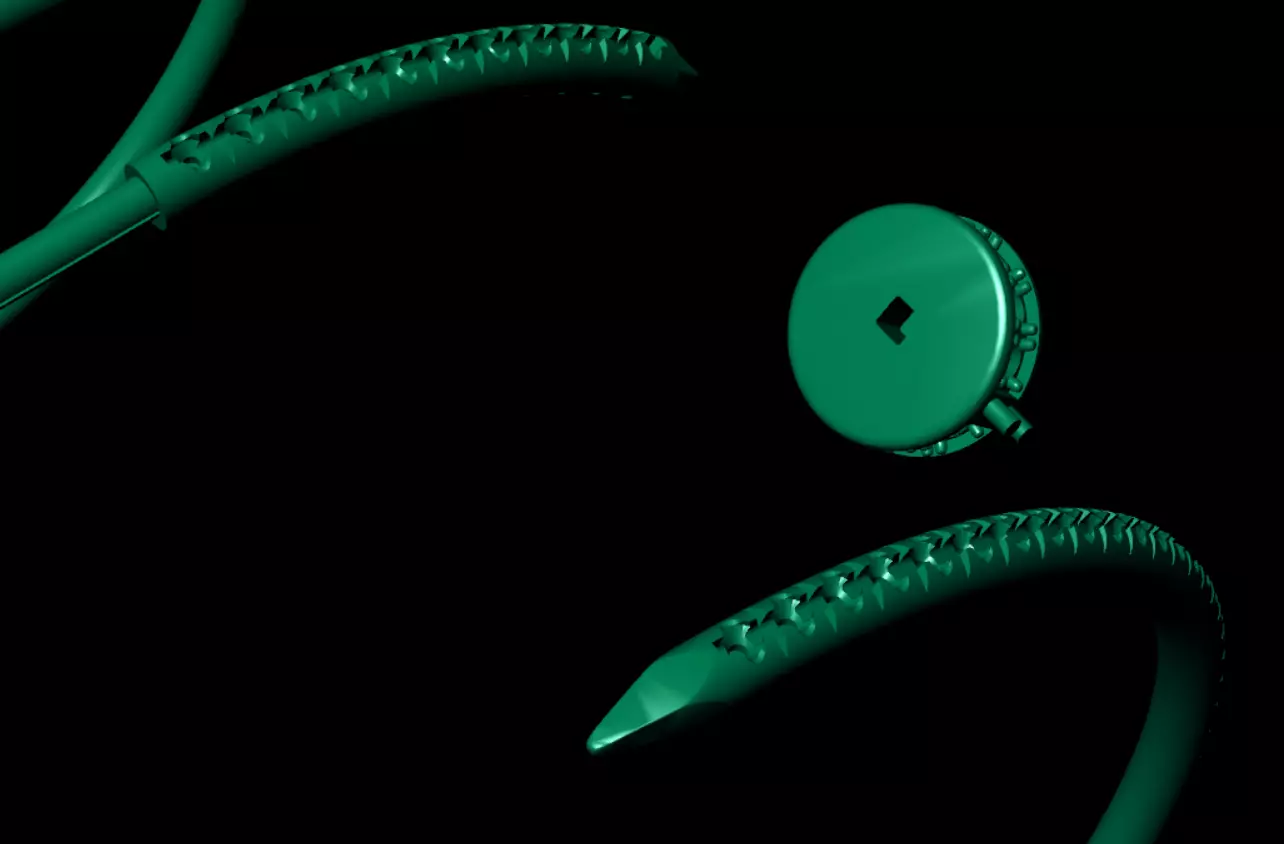 Earrings Cartier 3D print model_12